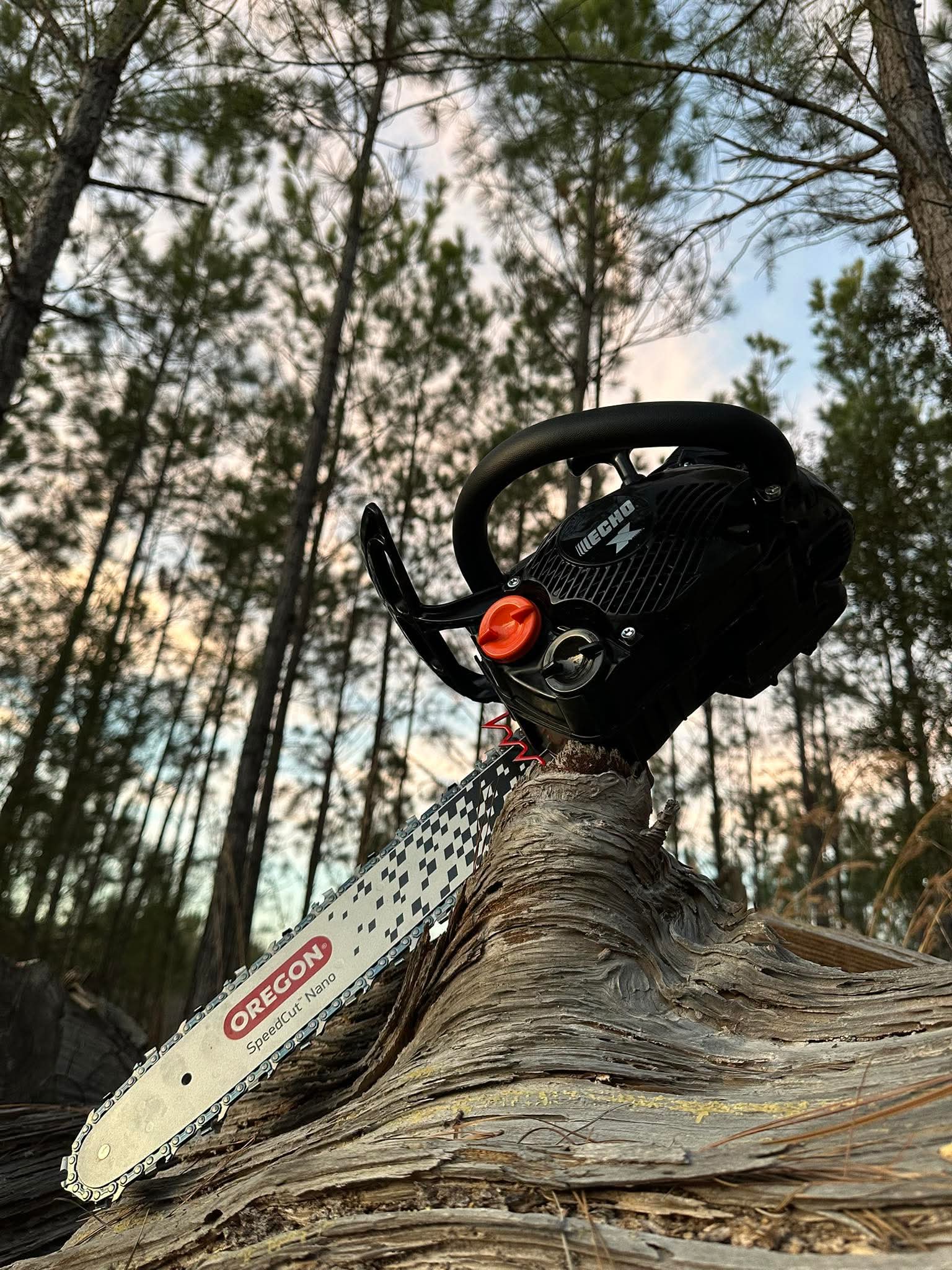 Red Beard Saws Ported Black Dyed Echo RBS 2511TN Chainsaw – Red