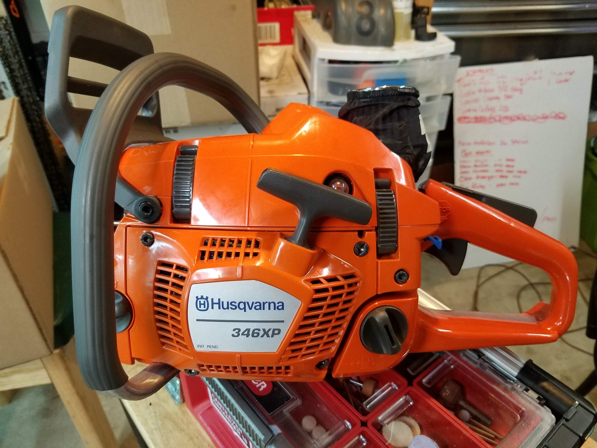Husqvarna 346xp Etc Vstack Adapter – Red Beard Saws - Stoeckel Stacks