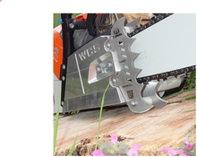 Load image into Gallery viewer, 500i-4-WCS: Larger Titanium Ti-DAWGS for Stihl 500i West Coast Saw Aluminum Clutch Cover
