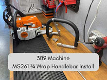 Load and play video in Gallery viewer, 309 Machine 261 3/4 Wrap Handlebar
