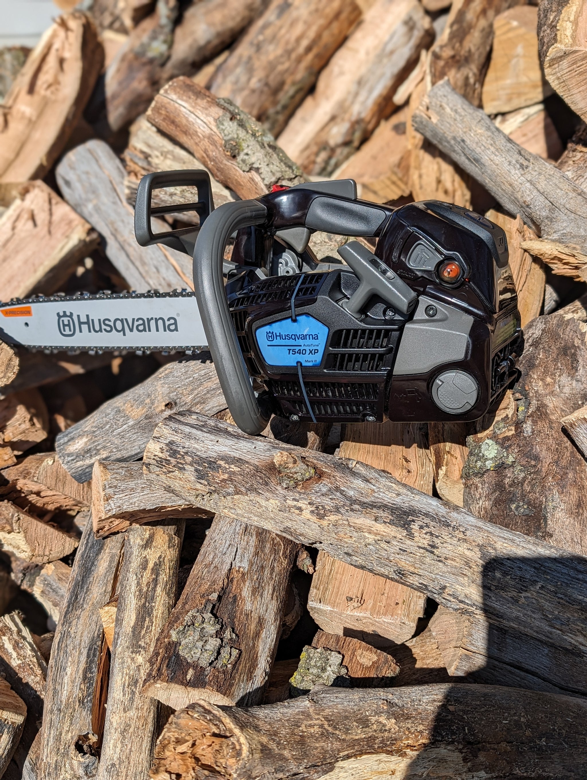 Black Dyed Husqvarna RBS T540 MK3 Chainsaw Ported by Red Beard