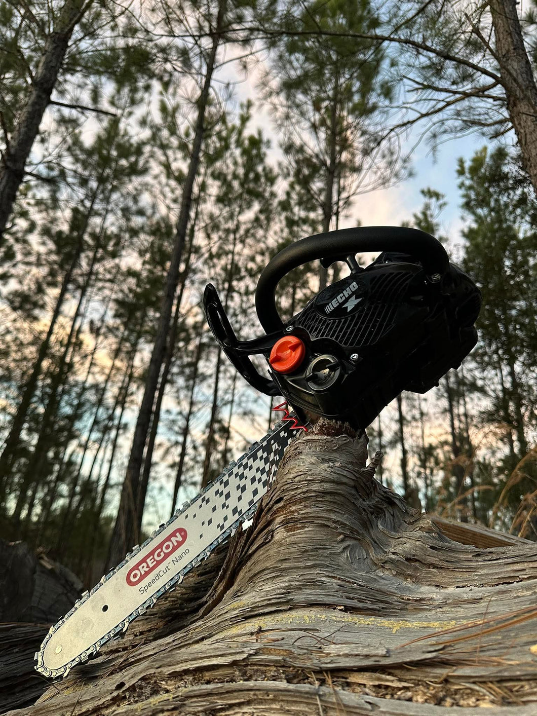 Red Beard Saws Ported Black Dyed Echo RBS 2511TN Chainsaw – Red